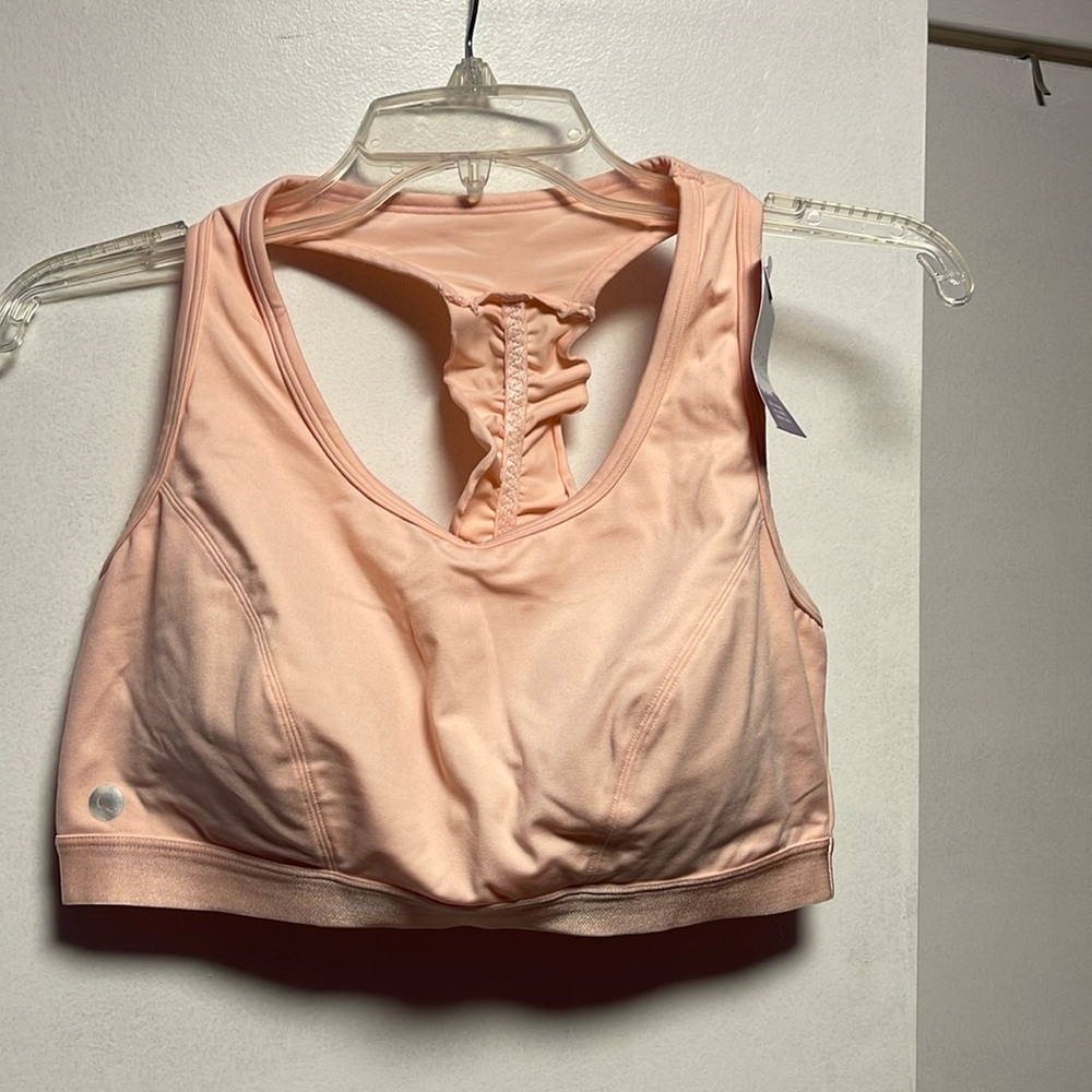 NWT Lane Bryant Size 16 Ruffle Sports Bra